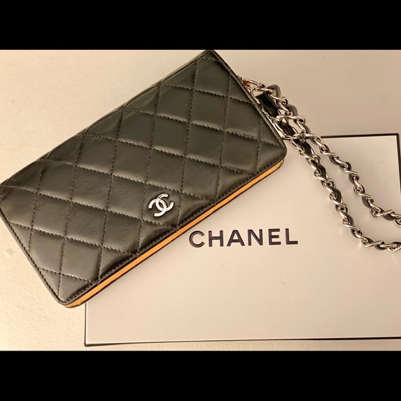 ❤️SOLD❤️ Auth CHANEL CC Bifold Lambskin WOC - Picture 9 of 13